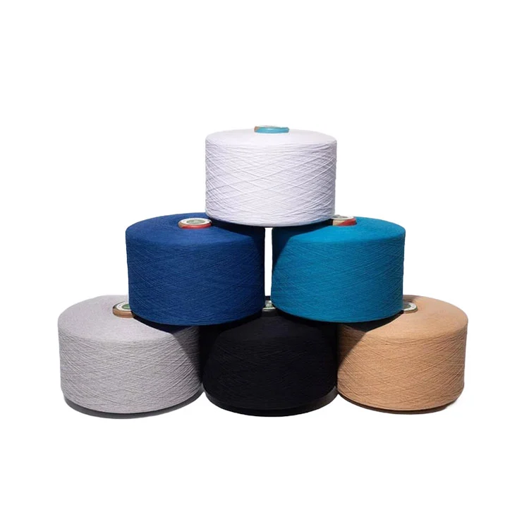 CVC Weaving Yarn Multiple Color Yarn