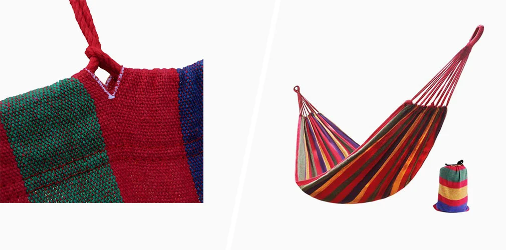Cotton Polyester Dark Red Yarn For Hammock